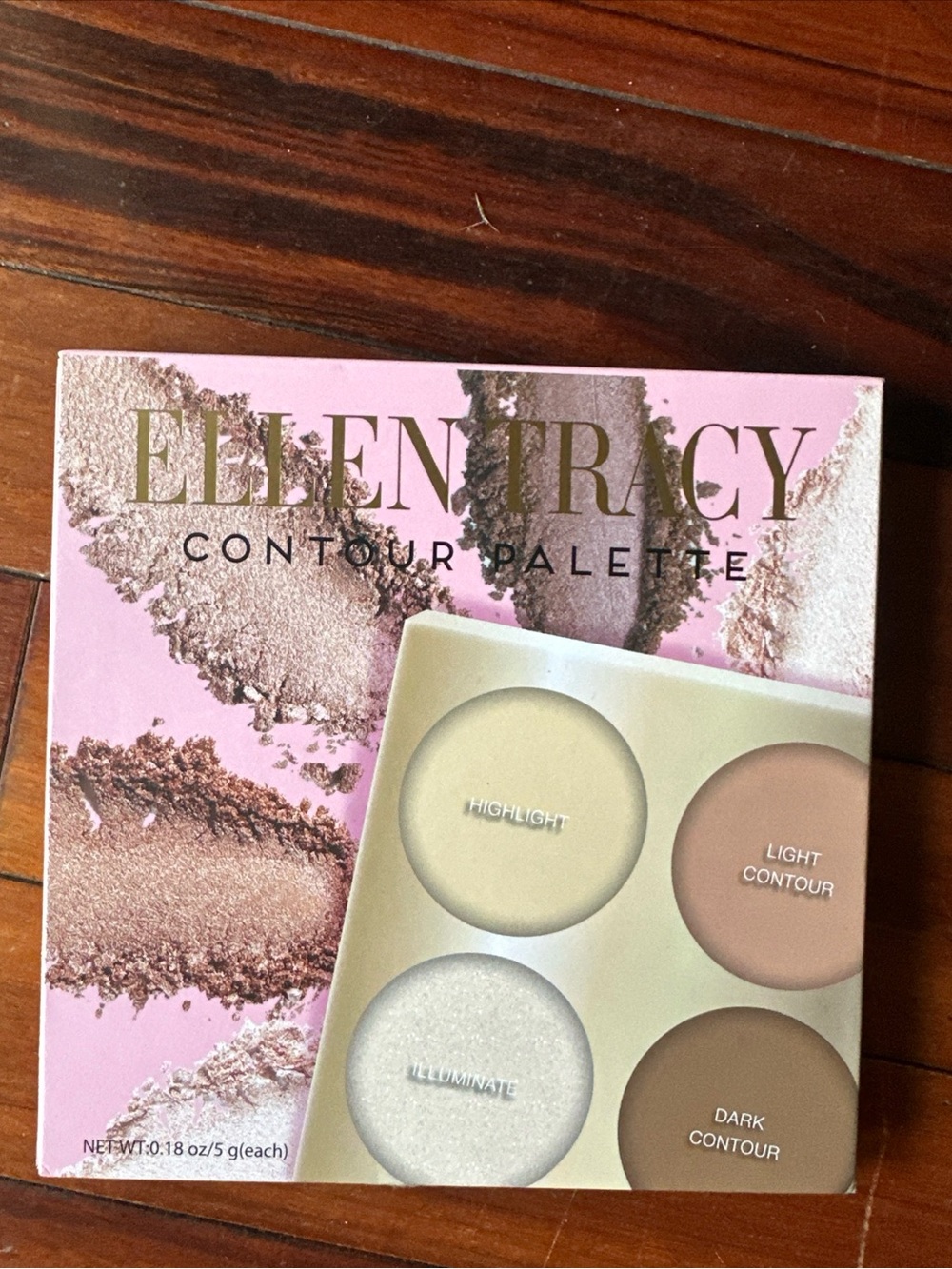 Ellen Tracy Pink Contour & Highlight Palette